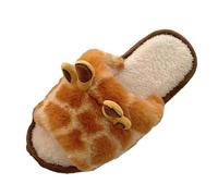 APLVFFZH Pantuflas de Invierno para Mujer Zapatillas Casa Peluche Girasol Originales Cómodas Antideslizantes Material Transpirable Adecuadas para Sala de Estar, 40 a 41