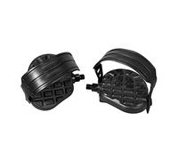 APLVFFZH Pedales para Bicicleta Estática, Fáciles de Instalar con Correa. Equipo de Fitness para Gimnasio en Casa.