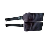 APLVFFZH Pilates Straps Accesorios Duraderos para Fitness en Casa con Asas de Felpa Y Nylon Apto para Ejercicios de Tonificación Y Fortalecimiento, Gris Púrpura
