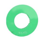 APLVFFZH Placa Fraccional para Aumentar La Resistencia Muscular en Ejercicios de Barra Precisa Construcción de Acero Sólido Uso en Entrenamiento Fís, Green 500g