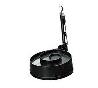 APLVFFZH Pool Ball Rack Herramienta de Entrenamiento Profesional de Bolas Accesorio de Alineación Material PP Compacto Apto para Jugadores en Casa O C, Negro