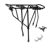 APLVFFZH Portaequipaje Trasero para Bicicleta Sólido Acero para Carga Pesada Rack Transporte Portabultos Portamaletas Fácil Instalar Adecuado para Ciclismo Y V, Gran hoyo