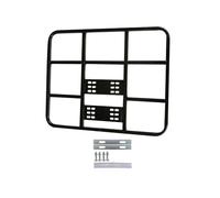 APLVFFZH Portaequipajes Trasero para Bicicleta con Estructura Robusta Portabultos Desmontable para Viajes Rack para Equipaje Y Soporte de Hierro Adecuado para, Varilla Cuadrada 53x43cm