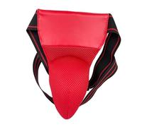 APLVFFZH Protector para Zona Íntima Material Resistente a La Compresión Correa Elástica Ancha Fácil Ajuste a La Cintura Adecuado para Hombres en en, Rojo 82 a 130 Cm