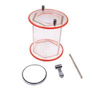 APLVFFZH Pulidor de Joyas, Accesorio de Barril, Pieza de Vaso Pulidor de Joyas de Gran Capacidad