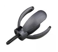 APLVFFZH Recogedor de Pelotas de Golf, 4 Puntas para Mango de Putter, Tornillo en Recogedor de Pelotas de Golf, Accesorios de Golf con Ventosa, 2 Piezas