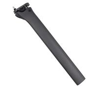APLVFFZH Road Bike Asiento Poste Bicicleta Tubo de Sillín Carbono Fibra Antióxido Fácil Instalación Reemplazo Directo Adecuado para Ciclistas Recreativos, Desplazamiento de 0 Grados