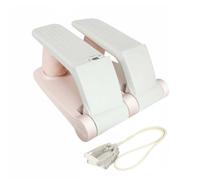 APLVFFZH Stepper Aparato de Ejercicio para Piernas y Brazos en Casa Resistencia Ajustable Pedales de Función de Entrenamiento Aeróbico Adecuada para Mujeres, Rosa