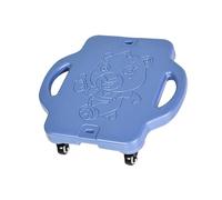 APLVFFZH Tabla con Ruedas para Niños Tablero de Juego Educativo con Rodillos Tabla Ergonómica para Niños Equipo de Balanceo para Entrenamiento en Interiores Co, Azul