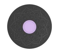 APLVFFZH Tabla de equilibrio Wobble de 30 cm para ejercicios, portátil, con superficie antideslizante y función de masaje, Violeta