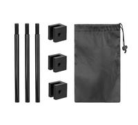 APLVFFZH Trípode para Parrilla, Bandeja para Hornear, Soporte Práctico para Fogata, Trípode para Parrilla, Cocina, Trípode para Barbacoa, Senderismo, Picnic, 13CM