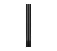 APLVFFZH Tubo de Dirección de Horquilla Delantera de Bicicleta Recambio de Horquilla para Bicicleta de Montaña Tubo Resistente en Aluminio Mejora La Suavidad E, Negro Recto