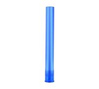 APLVFFZH Tubo de Dirección de Horquilla Delantera de Bicicleta Recambio de Horquilla para Bicicleta de Montaña Tubo Resistente en Aluminio Mejora La Suavidad E, Azul Recto