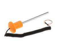 APLVFFZH Weight Stack Pin Resistente Pin de Bloqueo para Pesas Accesorio para Entrenamiento Muscular Avanzado Fácil de Colocar Y Quitar Adecuado para Rutinas D, Naranja 10x100mm