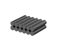 AplysiaTech Imanes negros para refrigerador, N52-1/4 de profundidad x 1/8 pulgadas de alto, paquete de 120, mini imanes redondos de neodimio superfuertes para bricolaje, construcción, científico