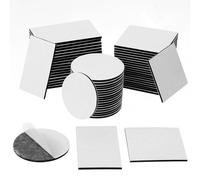 APLZGMG 60 cintas de espuma de doble cara, cinta de montaje resistente, almohadillas adhesivas de pared de doble cara superadhesivas, calcomanías adhesivas de espuma extraíbles para colgar paredes