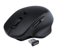 APM Flow - Ratón ergonómico inalámbrico, silencioso, ergonomía Horizontal, Receptor USB, dpi 800/1200/1600, 6 Botones, batería incluida, Compatible con PC con Windows Mac, Ordenador portátil, 571172