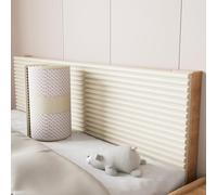 APMOE Anticolisión Acolchado Pared de Esponja Autoadhesivo - Multiusos Protector Pared Cama Niños Autismo, Espuma para Tapizar Paneles Decorativos para Pared DIY Cortable para Tatami(Beige,20x200cm)