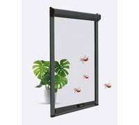 APMOE Mosquitera Enrollable, Vertical Correderas Mosquiteras Enrollables para Ventanas, Corredera Mosquitera para Ventana Enrollable, Enrollables Mosquiteras a Medida con Aluminio Marco