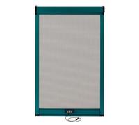 APMOE Mosquitera Ventana Corredera Enrollable, Medida Correderas Mosquiteras Enrollables para Ventanas, Mosquitera Telescopica Ventana con Aluminio Marco/Bobina Desmontable