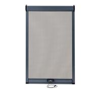 APMOE Mosquitera Ventana Corredera Enrollable, Medida Correderas Mosquiteras Enrollables para Ventanas, Mosquitera Telescopica Ventana con Aluminio Marco/Bobina Desmontable