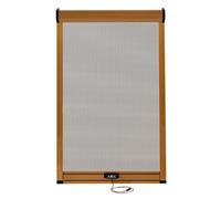 APMOE Mosquitera Ventana Corredera Enrollable, Medida Correderas Mosquiteras Enrollables para Ventanas, Mosquitera Telescopica Ventana con Aluminio Marco/Bobina Desmontable