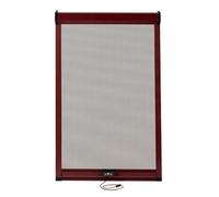 APMOE Mosquitera Ventana Corredera Enrollable, Medida Correderas Mosquiteras Enrollables para Ventanas, Mosquitera Telescopica Ventana con Aluminio Marco/Bobina Desmontable