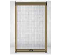 APMOE Mosquiteras para Ventanas, Mosquitera Telescopica Ventana Corredera Enrollable con Aluminio Marco, Mosquitera para Ventana Corredera, Enrollables Mosquiteras a Medida, Enrollador Desmontable