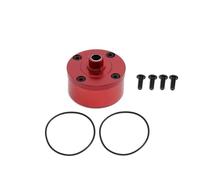 APMXQWIL Piezas para Coches RC Compatible con Arrma 1/8 para Kraton para Senton para Talion para Typhon 1/7 para Piezas De Infracción Caja Diferencial De Metal Caja Diferencial(Red)