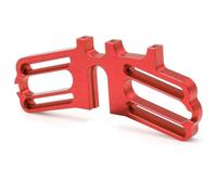 APMXQWIL Piezas para Coches RC Compatible con Arrma para Infraction para Limitless F1 para Felony 1/7 RC Coche Piezas Upgrade Soporte Doble Motor De Aluminio(Red)
