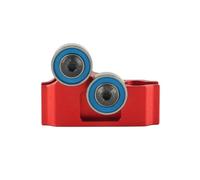 APMXQWIL Piezas para Coches RC Compatible con Arrma para Infraction para Limitless para Felony 1/7 RC Car Parts - Soporte De Eje De Transmisión Central De Metal De Alta Velocidad(Red)