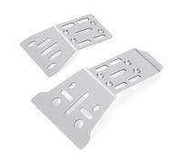 APMXQWIL Piezas para Coches RC Compatible con Arrma para Mojave para Grom Mega 380 1/14 RC Escala Piezas Actualización Coche Radiocontrol Delantero Trasero para Chasis Protector