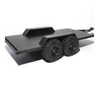 APMXQWIL Piezas para Coches RC Compatible con Axial para SCX24 Remolque RC 1/18 para Transportar Detrás De Un Coche, Remolque De Plataforma, Piezas De Mejora para Orugas RC