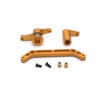APMXQWIL Piezas para Coches RC Compatible con JLB para Racing para Cheetah 11101 21101 J3 para Speed 1/10 RC Piezas De Coche Conjunto De Dirección De Metal Juego De Manivela De Dirección
