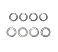 APMXQWIL Piezas para Coches RC Compatible con LAEGENDARY para Legend para LG-WJ09 LG-WJ10 1/10 RC Actualización De Coche Piezas De Repuesto Accesorios 8 Uds Juego De Rodamientos De Bolas