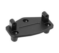 APMXQWIL Piezas para Coches RC Compatible con LOSI para Mini para LMT RTR-LOS01026 4X4 1/18 RC Piezas De Actualización De Camiones Monstruo Soporte De Montaje De Servo De Aluminio 7075(Black)