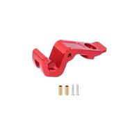 APMXQWIL Piezas para Coches RC Compatible con MJX para Hyper Go 16208 16017 H16H RC Cars Piezas De Modificación De Actualización Carcasa De Aleación De Aluminio Gancho De Bloqueo(Red)
