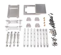 APMXQWIL Piezas para Coches RC Compatible con MN para MN168 para MN78 1/12 Piezas De Coche RC Piezas De Mejora De Metal Accesorios Varilla Amortiguador Kit De Vulnerabilidad(White)