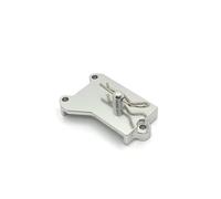 APMXQWIL Piezas para Coches RC Compatible con SCY para JJRC 1/16 RC Coche Mejora Modificación Accesorios Metal Batería Soporte para Servo Soporte De Fijación(Silver)