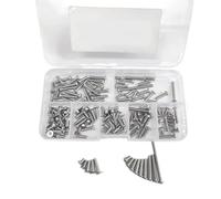 APMXQWIL Piezas para Coches RC Compatible con Tamiya para BBX BB01 1/10 RC Car Repuestos Accesorios De Actualización Kit De Tornillos De Fijación M3 Herramientas De Reparación
