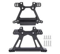 APMXQWIL Piezas para Coches RC Compatible con Traxxas BL-2S para Slash 1/10 RC Car Upgrade Parts Reemplazo De Aleación De Aluminio Torre De Amortiguación Delantera Y Trasera(Black)