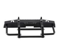 APMXQWIL Piezas para Coches RC Compatible con Traxxas para TRX4M 1/18 Coche Trepador De Control Remoto Piezas De Mejora Accesorios Parachoques Delantero De Metal con Gancho De Remolque