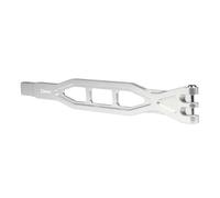 APMXQWIL Piezas para Coches RC Compatible con TRX-4 1/10 RC Crawler Cars Piezas De Actualización Modificación Repuesto Metal Ajustable Cubierta De Batería Soporte Placa De Montaje(Silver)