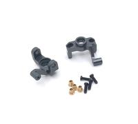 APMXQWIL Piezas para Coches RC Compatible con WLtoys 12427 12428 12423 12429 FY01 FY02 FY03 RC Piezas De Coche Mejora De Metal Copa De Dirección Delantera(Gray)