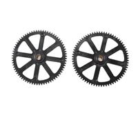 APMXQWIL Piezas para Coches RC Compatible con Wltoys XK K130 K200 RC Helicóptero Avión Drone Repuestos 2 Piezas K130.0011 Accesorios De Repuesto De Engranaje Principal