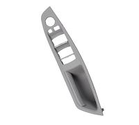 APNPCENEHZ Tirador Interno Para BMW 5 Series F10 F11 F18 520 523 525 528 530 RHD Negro Beige Gris Puerta Interior Del Coche Manija Reposabrazos Panel Embellecedor(Right Armrest Gray)