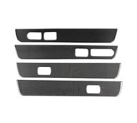 APNWVFO Accesorios Coche para Hummer H2 2003 2004 2005 2006 2007 Pegatinas Decorativas para Panel Interior De La Puerta del Coche. Interior Automóvil(Negro)