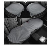 APNWVFO Coche Fundas Asientos Cojín para Asiento Coche Ventilación Cómodo Absorción Sudor Cojín Coche Accesorios Asiento Trasero Individual Dividido(3pcs Gray)