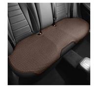 APNWVFO Coche Fundas Asientos Cojín para Asiento Coche Ventilación Cómodo Absorción Sudor Cojín Coche Accesorios Asiento Trasero Individual Dividido(1pcs Brown B)