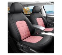 APNWVFO Coche Fundas Asientos para Atlas para Geometry C E M6 G6 para Coolray para Tugella para Boyue para Cool para Starray para Okavango Fundas Asiento Coche(Full Set-Black Pink)